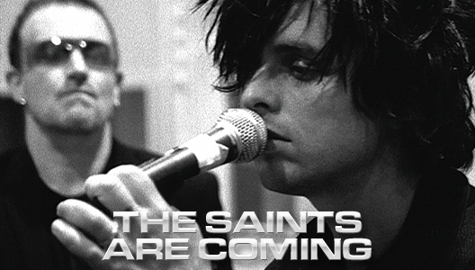 THE SAINTS ARE COMING
